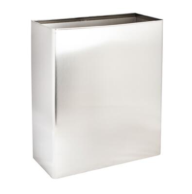 25L Brushed Stainless Steel Wall Bin